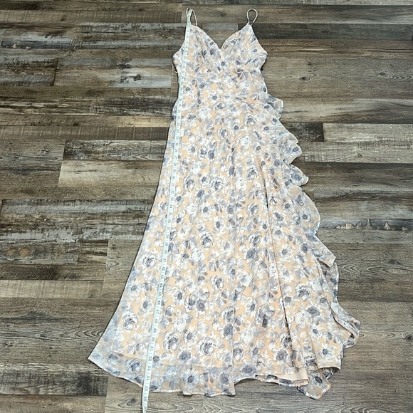 ASTR The Label Holland Floral Maxi Dress Sz S Ruffle Romantic Fairy Coquette - Picture 7 of 17